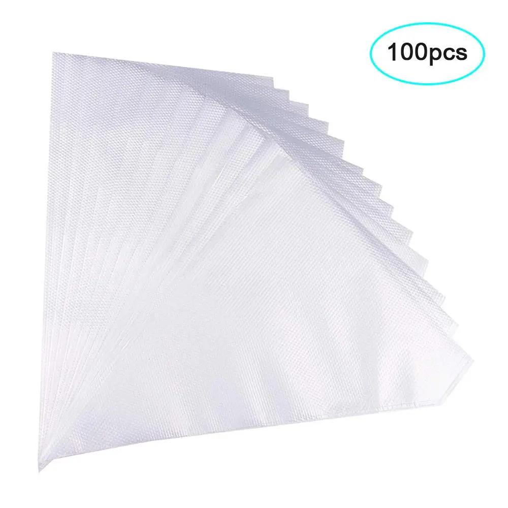 100pcs/lot Cake Decorating Bags Pastry Cream Piping Set for Home Baking Tool.