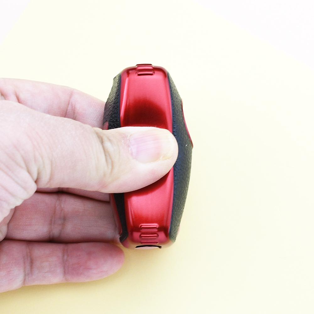 3 Buttons For Volkswagen VW Passat Tiguan Beetle Polo Golf Caddy T5 Up Eos Skoda Octavia Seat Leon Altea TPU Leather Car Key Case Cover