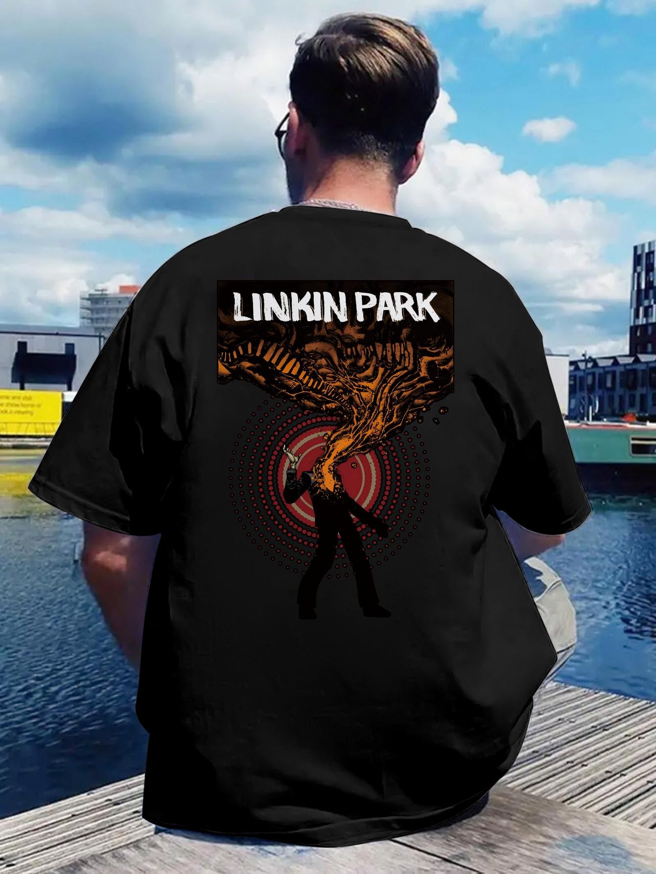 Vintage Rock Band Print T-shirt XXXL