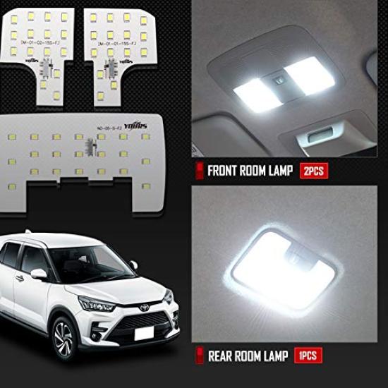 YOURS RAIZE LED Room Lamp Set Customizable Brightness for RAIZE (Basic Set/White) - Vehicles. Y011-1033-kihon-white [2] M.