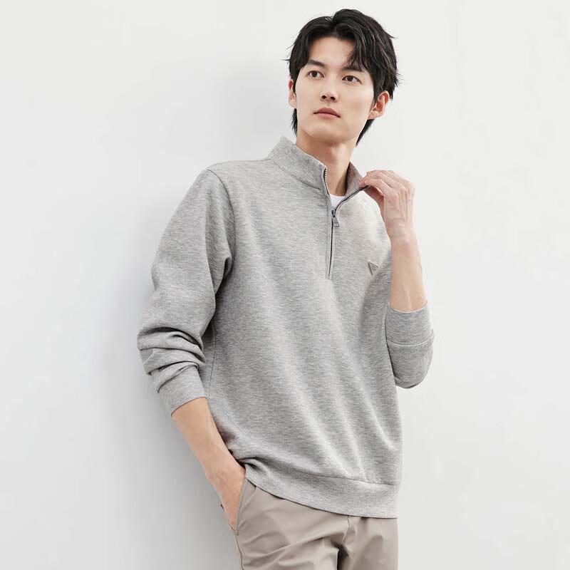 SEPTWOLVES Men's Autumn/Winter Stand-Collar Sweatshirt