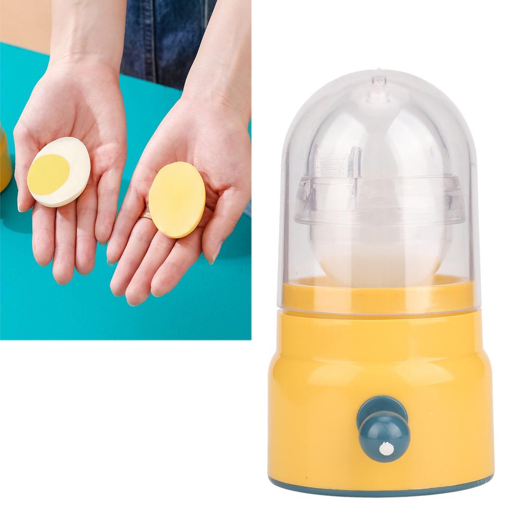 Egg Scrambler Shaker Manual Home Egg Spinner Egg Yolk White Mixer Golden Egg Maker Yellow