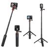 Bastão de Selfie Tripé de 50CM para DJI Action 3 4 Pocket 3/GoPro 12 11 10 9 8 /Insta 360 X4 / Acessórios de Fotografia Vlgo Ajustável