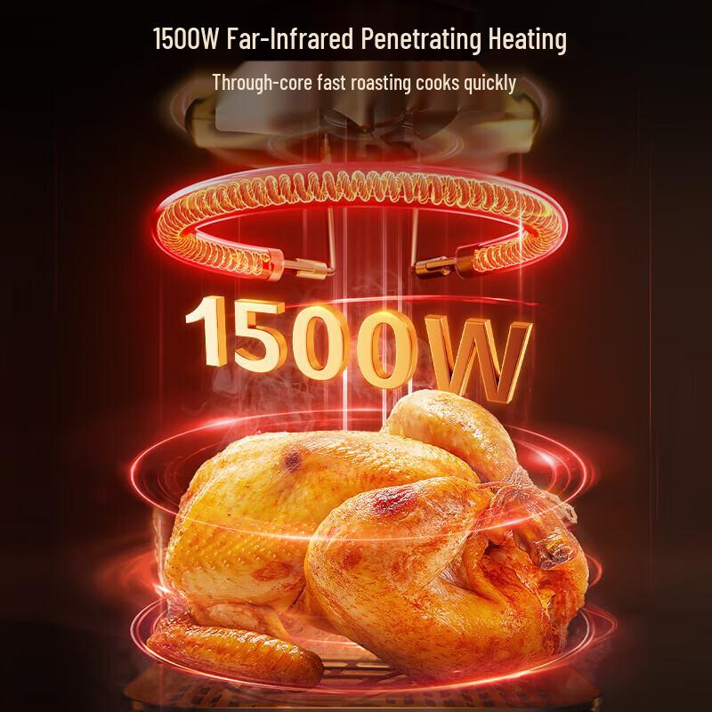SUPOR 6L Automatic Dual Knob Air Fryer