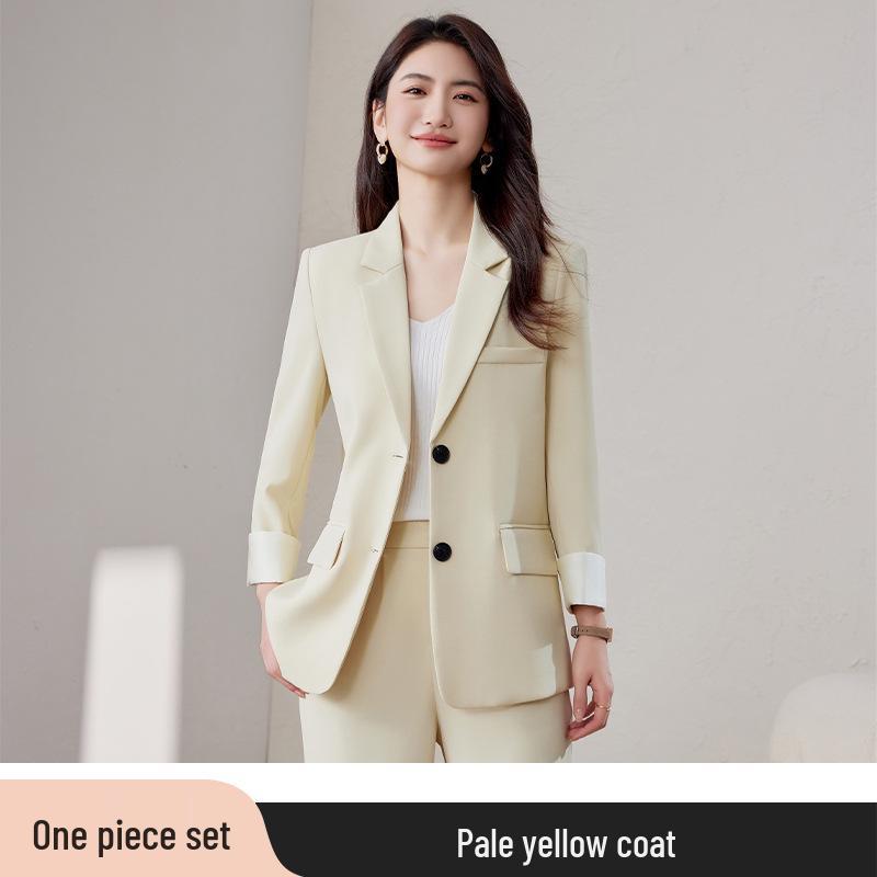 Women's 2025 Professional Temperament Blazer Set - New Spring & Autumn High-End Workwear Style