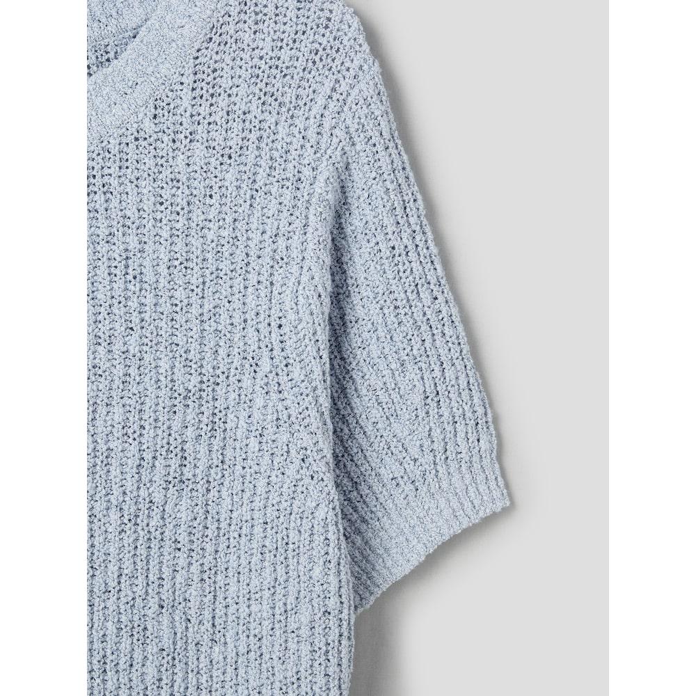8SECONDS Round Neck Short Sleeve Pullover Sky Blue