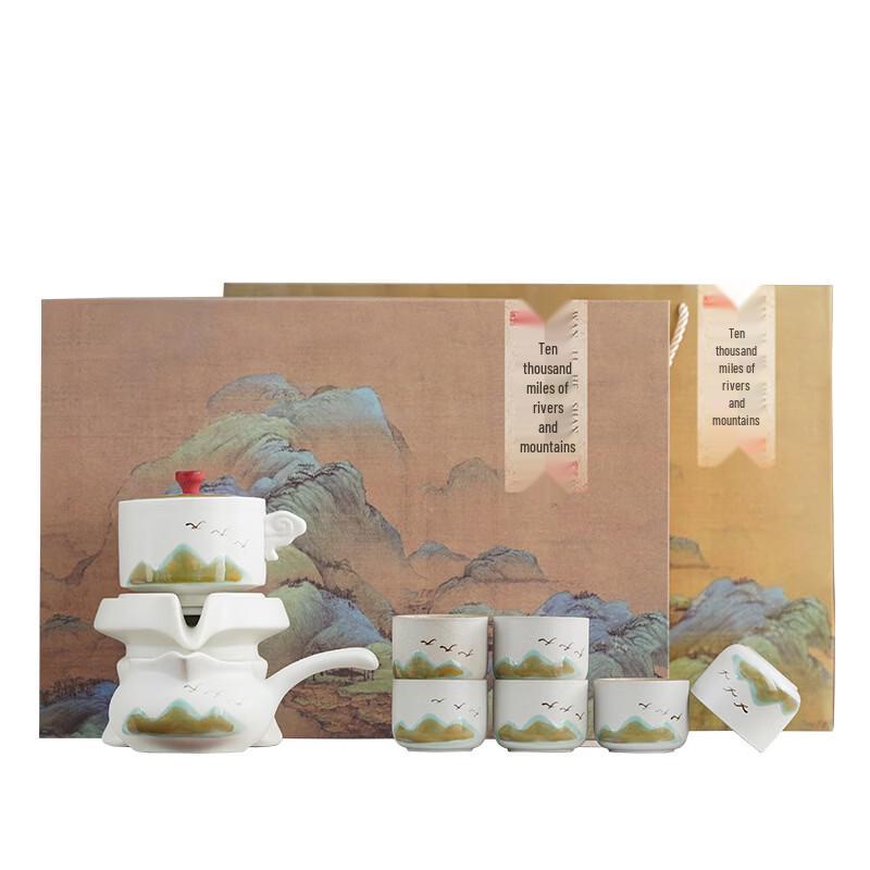Automatic Coarse Pottery Tea Set
