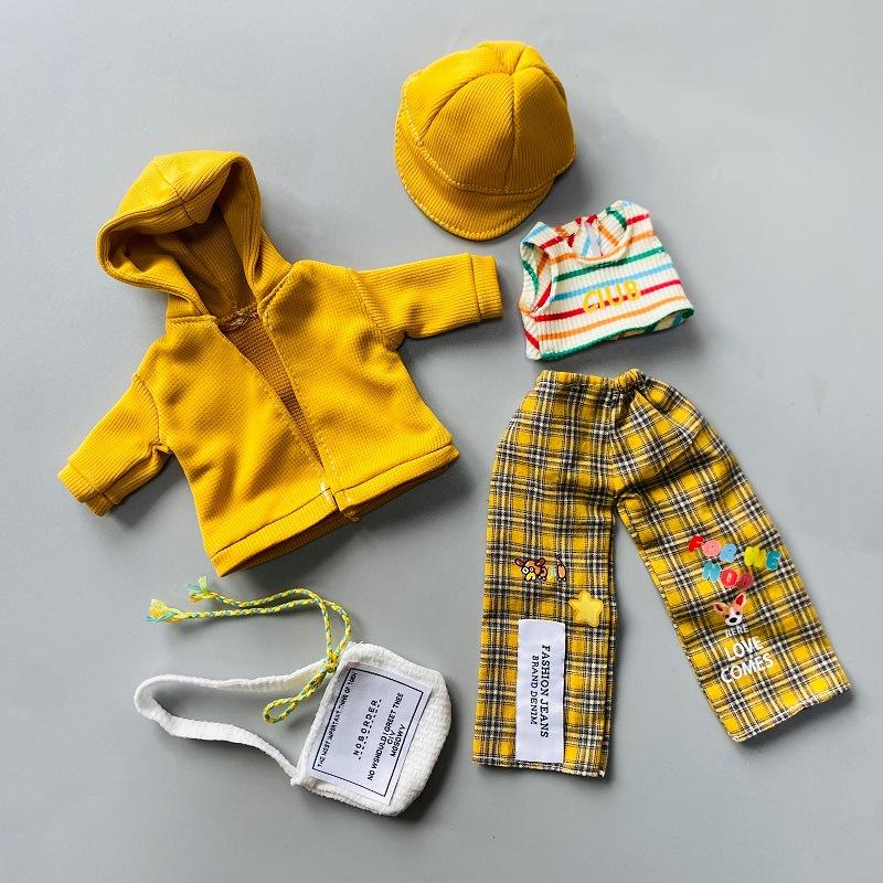 1 Set Universal Outfit For Sd Dolls Diy Toys 1/6 30Cm Doll Cute Clothes Kit Princess Skirt Lolita Dress Up Accessories