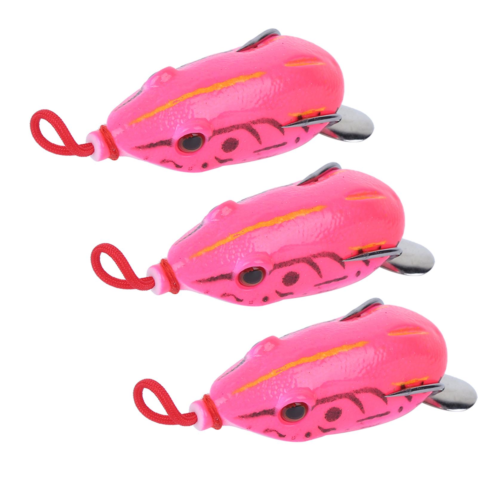 

3Pcs Artificial Simulation Soft Sequin Fishing Lure Bait Fishing Accessory 5.5cm4#