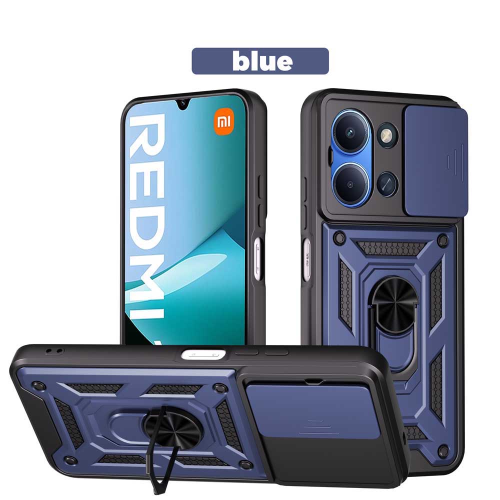 Nárazuvzdorný pancéřový obal pro Redmi 15C 4G 171,6 MM Držák do auta Kryt telefonu pro Redmi 15C Ochrana objektivu fotoaparátu Fundas