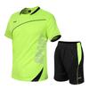 Men's Summer Sports Casual Set: Short-Sleeve V-Neck, Plus Size, Slim Fit, Korean Style