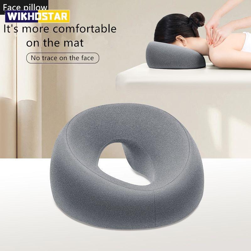 Ergonomie Polštář pro ležení Paměťová pěna Prodyšný Polštář pro opěrku hlavy Polštář na masáž těla Polštář na obličej pro kosmetický salon