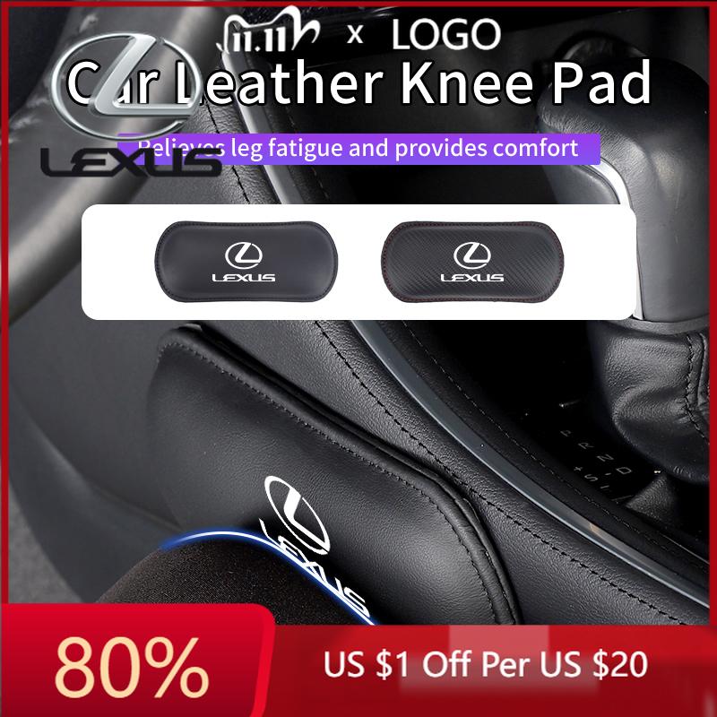 EAV3 2026 Hot Interior Stickers PU Leather Car Knee Cushion Knee Protective Pad Auto Interior For Lexus UX250h RX450h CT200h RX400h N