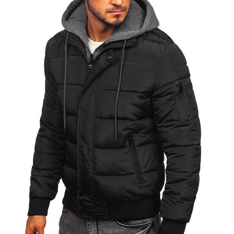 mens thick padded jacket