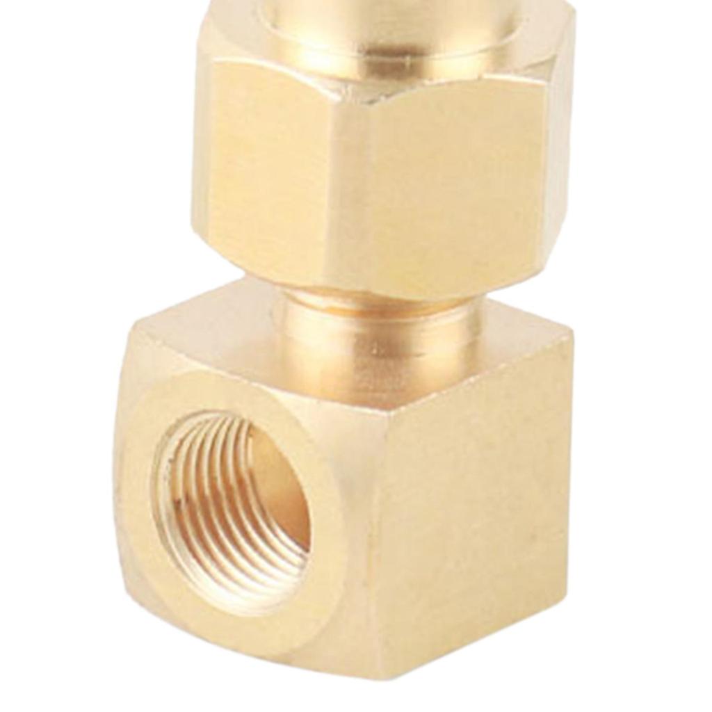 High Quality Banjo Bolt Adapter Fuel Pressure Gauge Thread Converter Copper Auto Part for Del Sol 1993-1997 Replacement