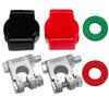 Top Post Military Spec Terminals and Cover Kit for Marine Boat RVs and Vehicles (1 Pair and Cover)