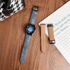 Double Loop Buckle Leather Band For Samsung Galaxy Watch7/Watch6 Watch Bands Universal 20mm Strap