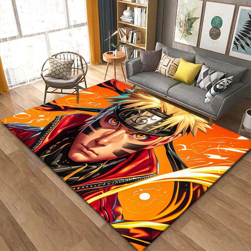 Naruto NonSlip Carpet Rug for Living Room Bedroom Home Sofa Decoration,Kids play Non-slip Floor Mat