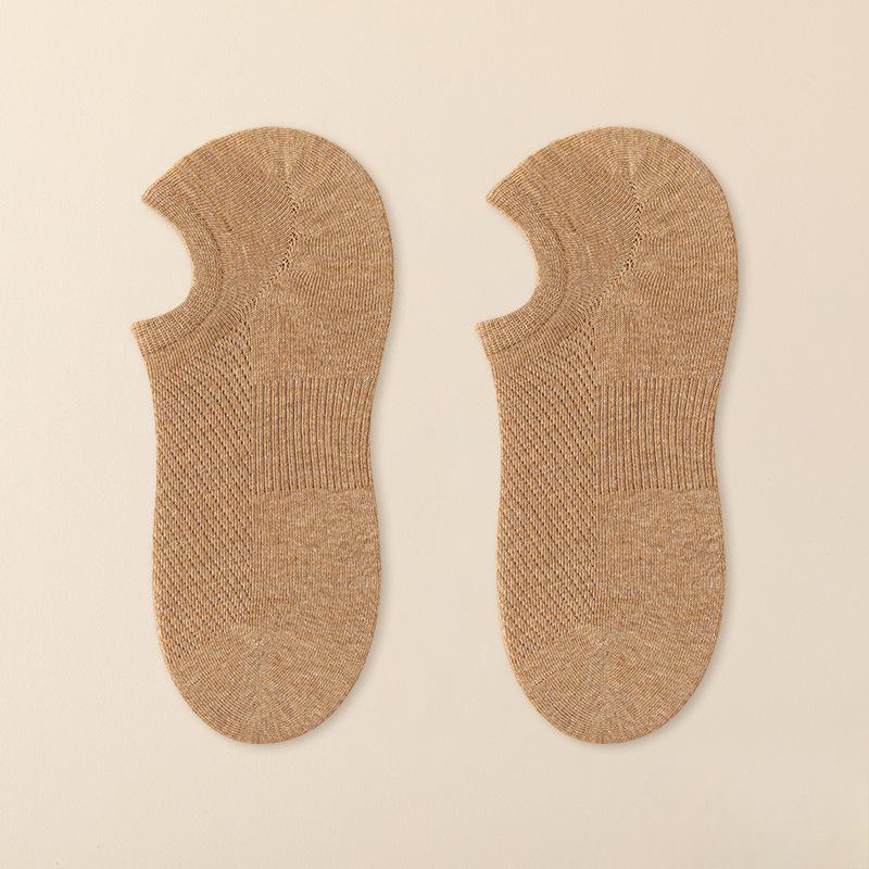 

Мужские летние тонкие невидимые хлопковые сетчатые дышащие влагоотводящие дезодорирующие носки 1 pair верблюд