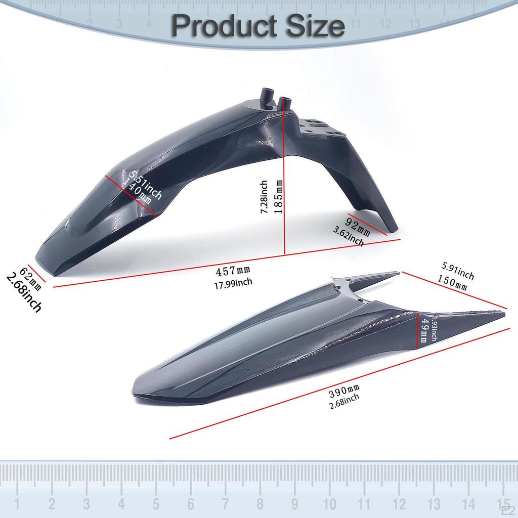 Guards Fenders for Tuttio Motorcycle Waterproof Replacement Easy to Install Modification Wheel Mud