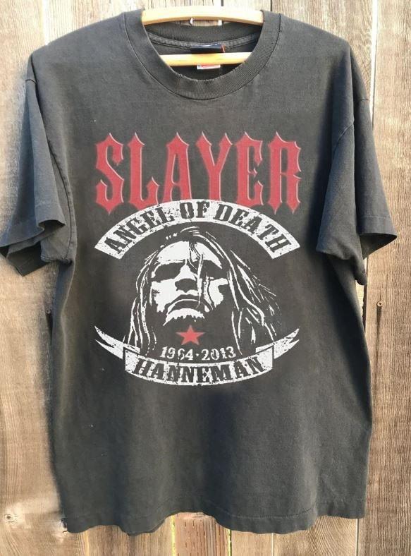 Slayer Band Tshirt Slayer Graphic Retro Charcoal Unisex Shirt S-5XL KH16225 Unisex T-Shirt XL