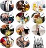 Yoseka Cocktail Shaker 20-Piece Set, 550ml Stainless Steel, Cocktail Set for Bartenders, Beginners, Professionals, and Home Use