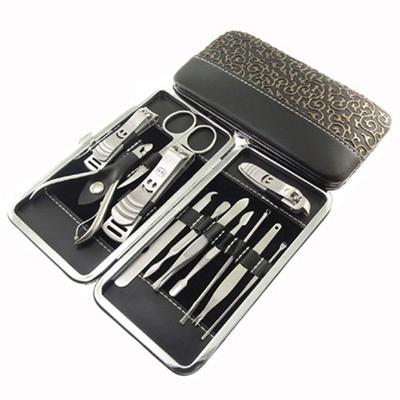 Set manicure da 12 pezzi Set manicure pedicure Tagliaunghie Forbici per toelettatura