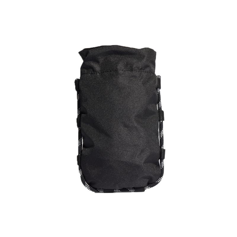 Adidas Originals Recycled Material Sports Bag, Coin Purse, Card Holder, Shoulder Bag Unisex Black Adidas H32462