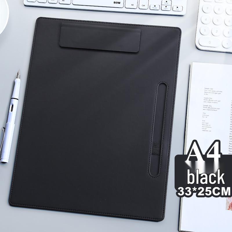 A4 Magnetic Leather Clip Board for Office & Meetings