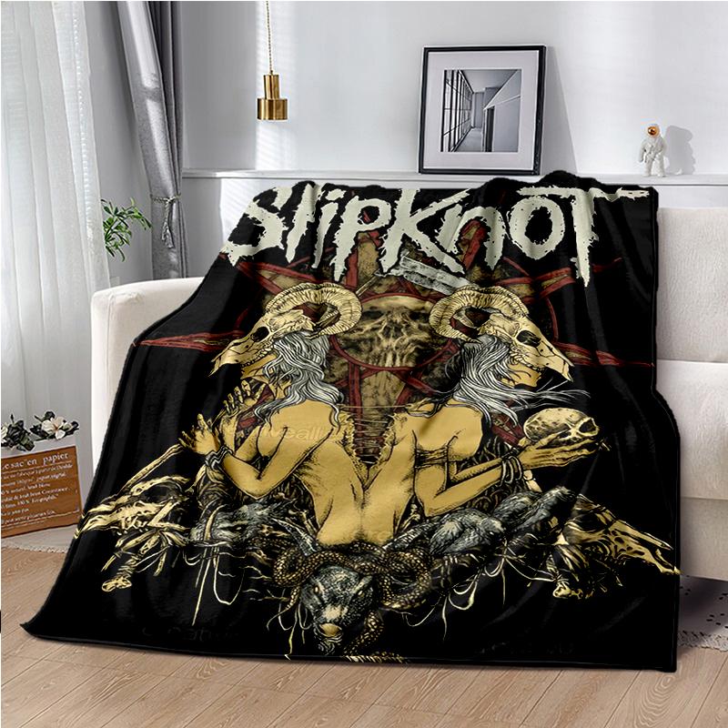 Coperta con Motivo Heavy Metal per Bambini Divano Letto Casa Viaggio Picnic Escursionismo Coperta Super Morbida in Flanella Regalo di Compleanno
