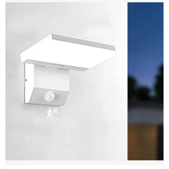 IP65 Waterproof Sensor Wall Lamp LED Outdoor Wall Light Adjustable Angle Wall Lights  Aluminum Alloy Entrance Corridor Balcony