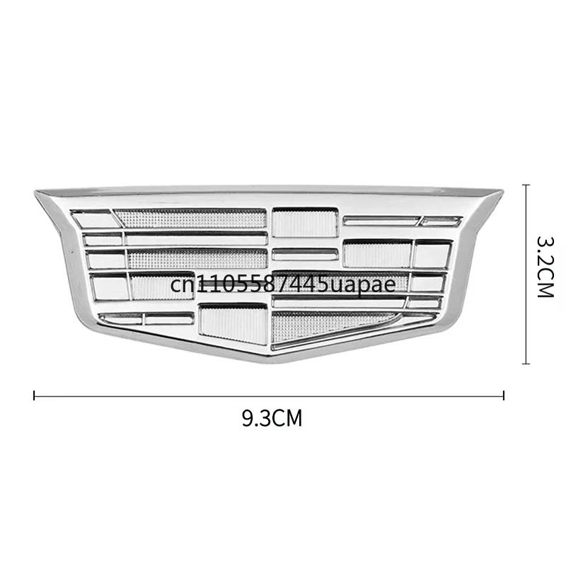 Metall Chrom Auto Seitenkörper Emblem für Cadillac STS CT5 CT6 BLS Escalade ATS CTS SRX XTS STS DTS XT5 Heckklappe Dekorative Plakette
