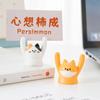 Raising Hand Animal Photo Holder Table Number Holders Microlandscape Ornament Memo Photo Holder Dollhouses Accessories