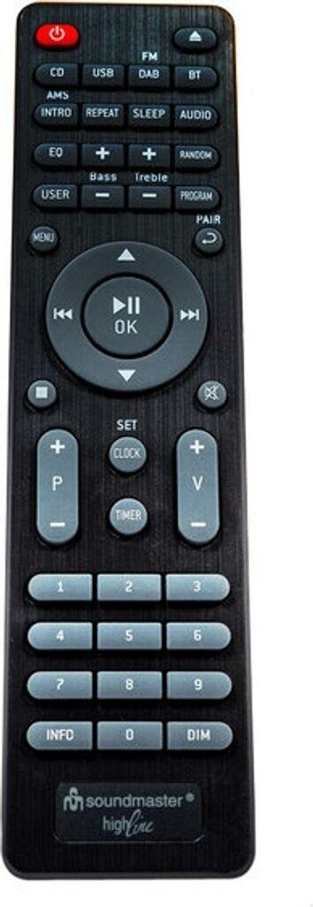 Радио Soundmaster DAB970 коричневый