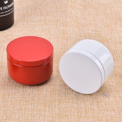 Candle Tin Round Metal Tin Box Candle Tin Aluminum Jar Storage Candle Travel Tin