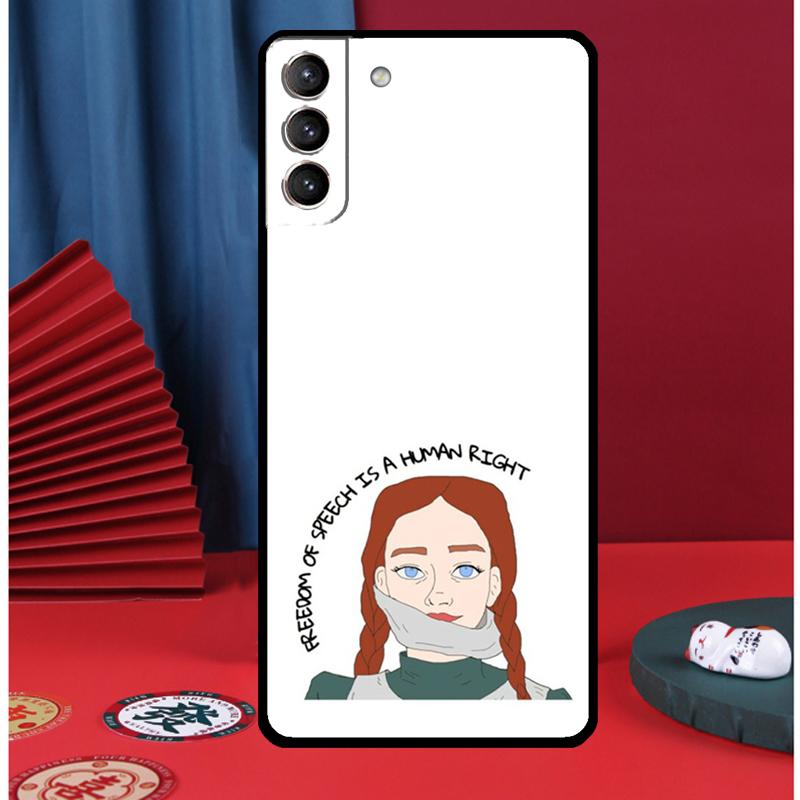 Anne with an E Phone Case For Samsung Galaxy S24 Ultra S9 S10 S20 FE S21 S22 S23 Plus S25 Ultra Back Cover