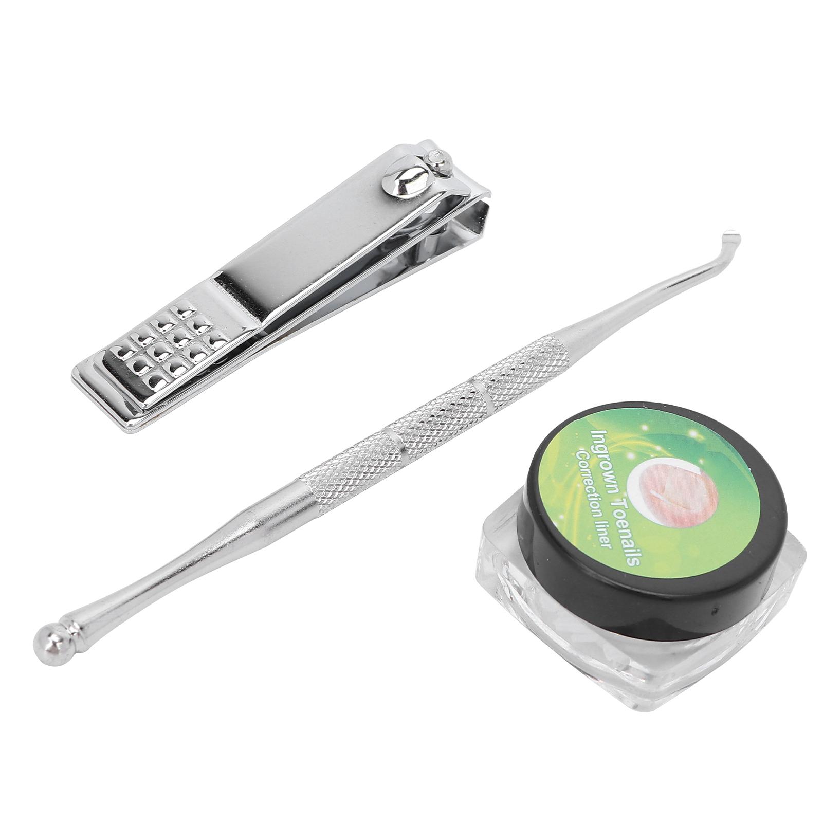 

Набор для коррекции вросшего ногтя Профессиональный инструмент для лечения вросшего ногтя с щипчиками для ногтей