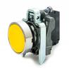 Harmony Xb4 - Flat Button Yellow Without Backlight Metal, Contact No