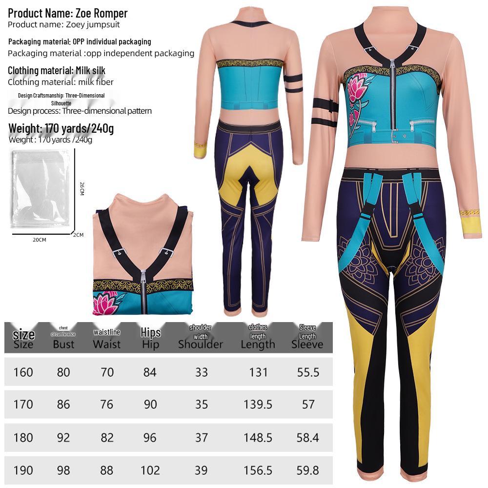 

K-POP Костюм для косплея женской группы «Охотники на демонов» для детей - Коллекция «Суперзвезда Румиззой»