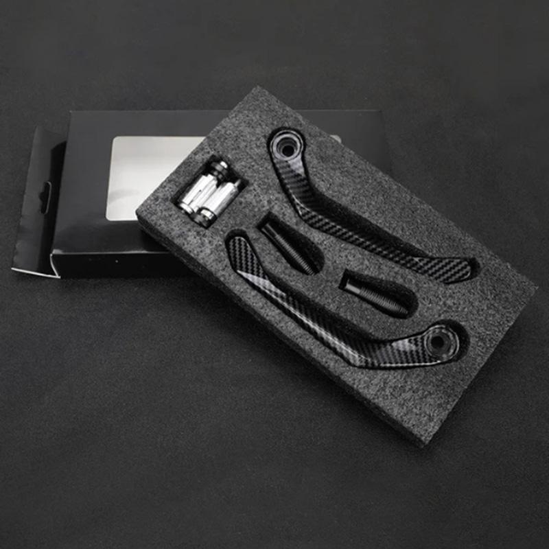 

Motorcycle Handlebar Grips Guard Brake Clutch Lever Protector For YAMAHA YZF R1 R6 R3 2006-2025 2025 2025 2025 2020 2019 2018 чорний