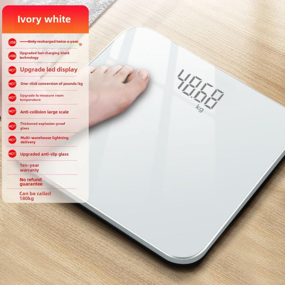 

Побутові маленькі розумні електронні ваги гуртожиток. Високоточні зарядні ваги для схуднення