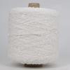 Hand-Knitted Bright Cotton Yarn with Sequins, 3MM+6MM, Combed and Fancy