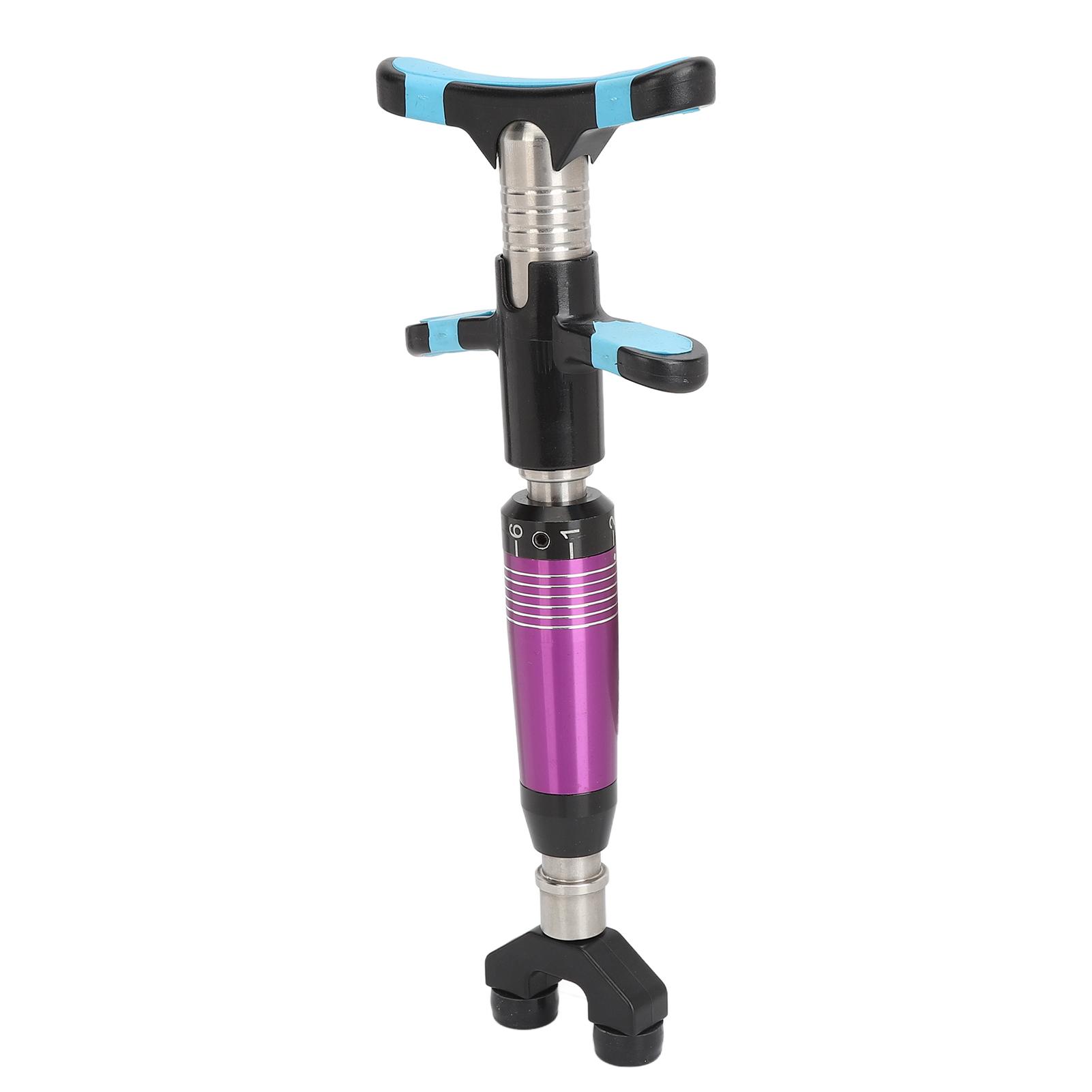 

Ручной массажер для позвоночника, 6-ти ступенчатый инструмент для хиропрактики из нержавеющей стали с 4