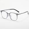 Ultralight  Polygonal Anti Blue Light Reading Glasses For Men Women High Quality Photochromic Presbyopia Glasses