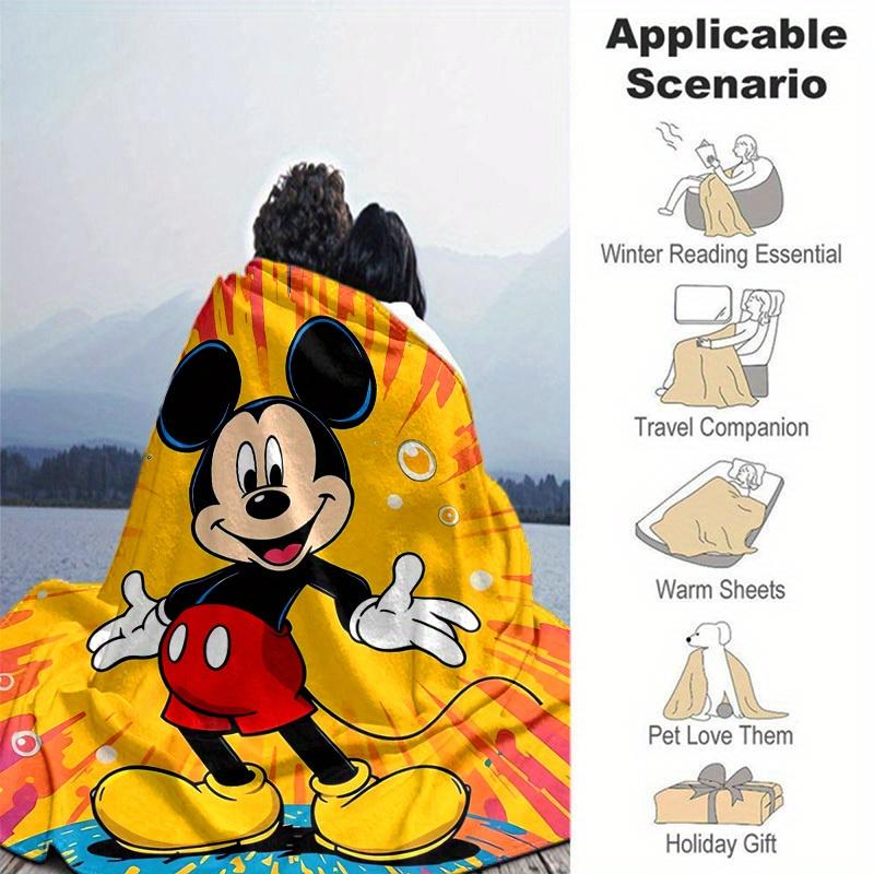 1 pezzo Coperta Decorativa per la Casa di Topolino Perfetta per Divano, Camera da Letto, Soggiorno, Viaggio