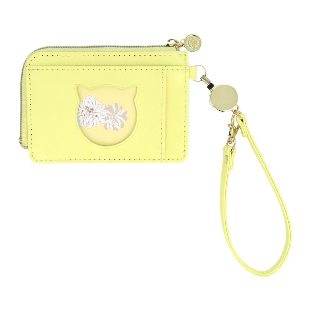 Marks Pass Case Paul & Jora Puppetry Chrysanthemum Lemon PAJ-PAC16-YE