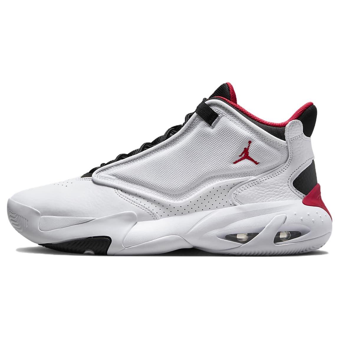 Air Jordan Max Aura 4  White University Red  Men s DN3687-160 EU 45