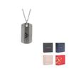 Emporio Armani Adler Logo Serie Plakette Cooles Licht Luxus Edelstahl Halskette Unisex Halskette Silber EGS3149040