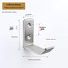 Jinrui Stainless Steel Black Bathroom Hook for Coats and Hats