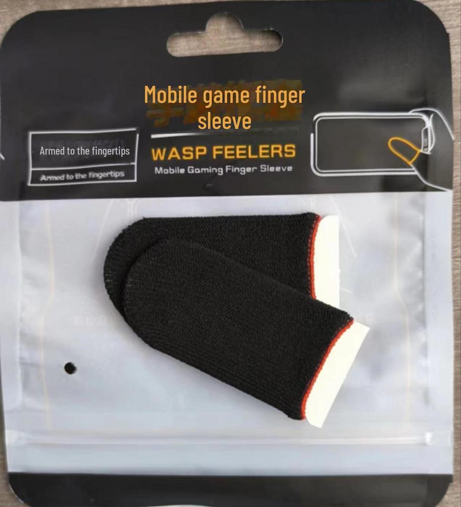 Ultradünne kabellose Gaming-Fingerlinge aus Silberfaser - Schweißfestes Doppelstück für Mobile Gaming